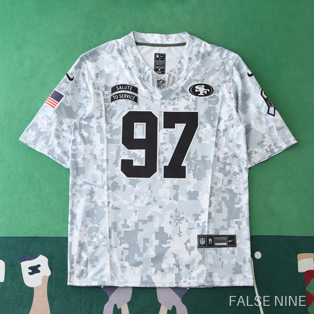 San Francisco 49ers 2024 Salute to Service Jersey (Tribute Version), photo 1