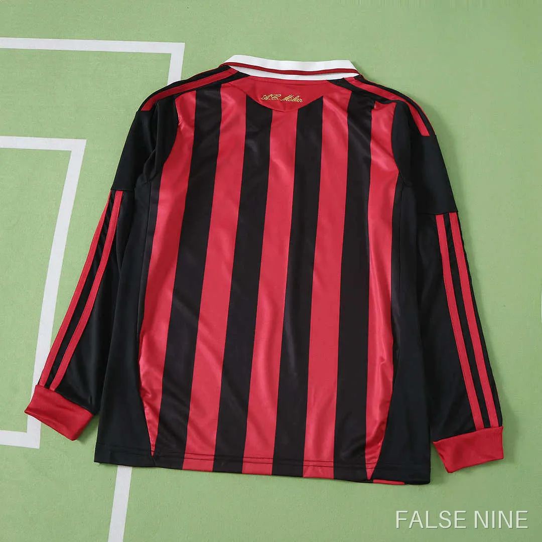 A.C. Milan 09/10 Home Kit (Retro, Kids, Long Sleeve), photo 3