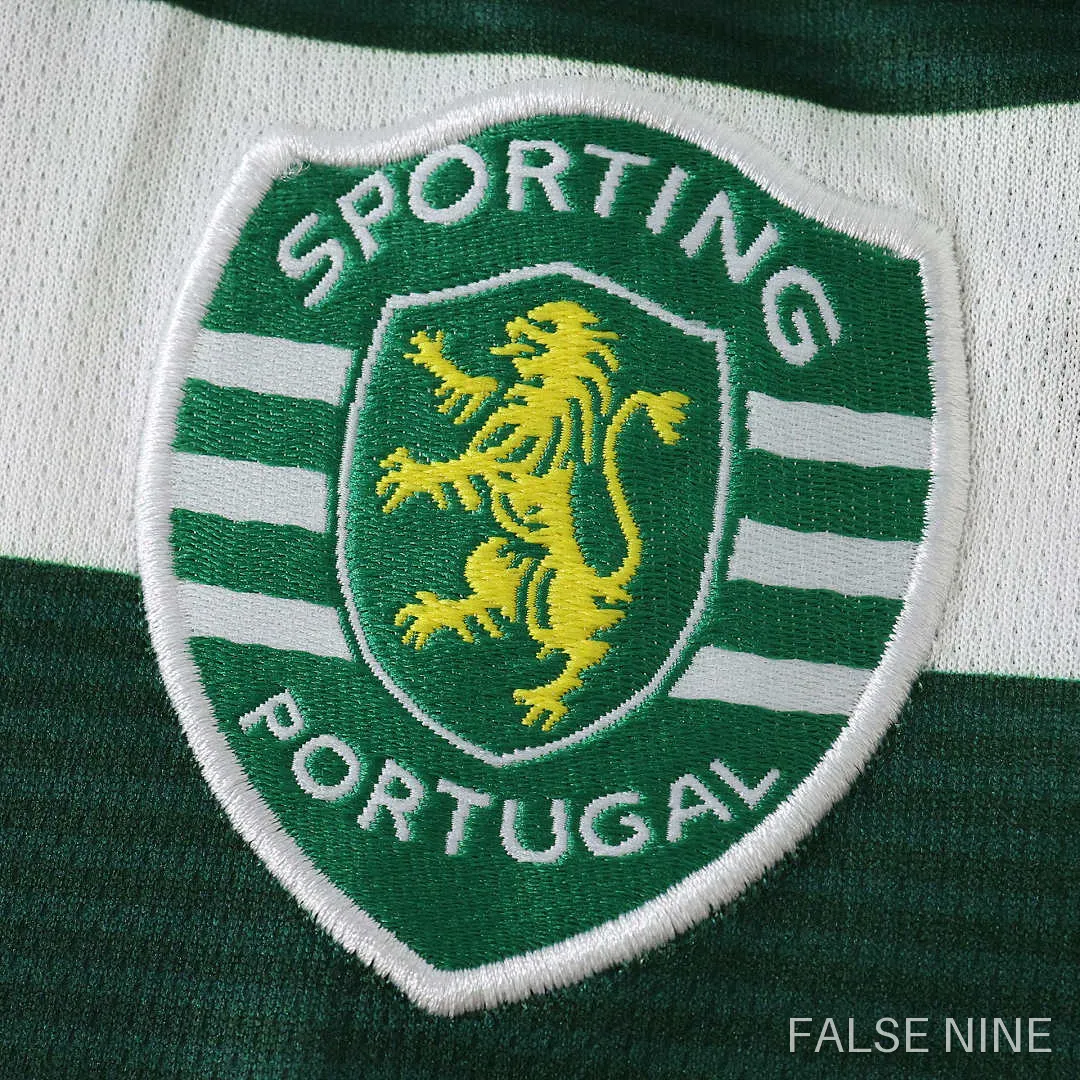 Sporting CP 2001-03 Home Kids Kit (Long Sleeve Retro), photo 21