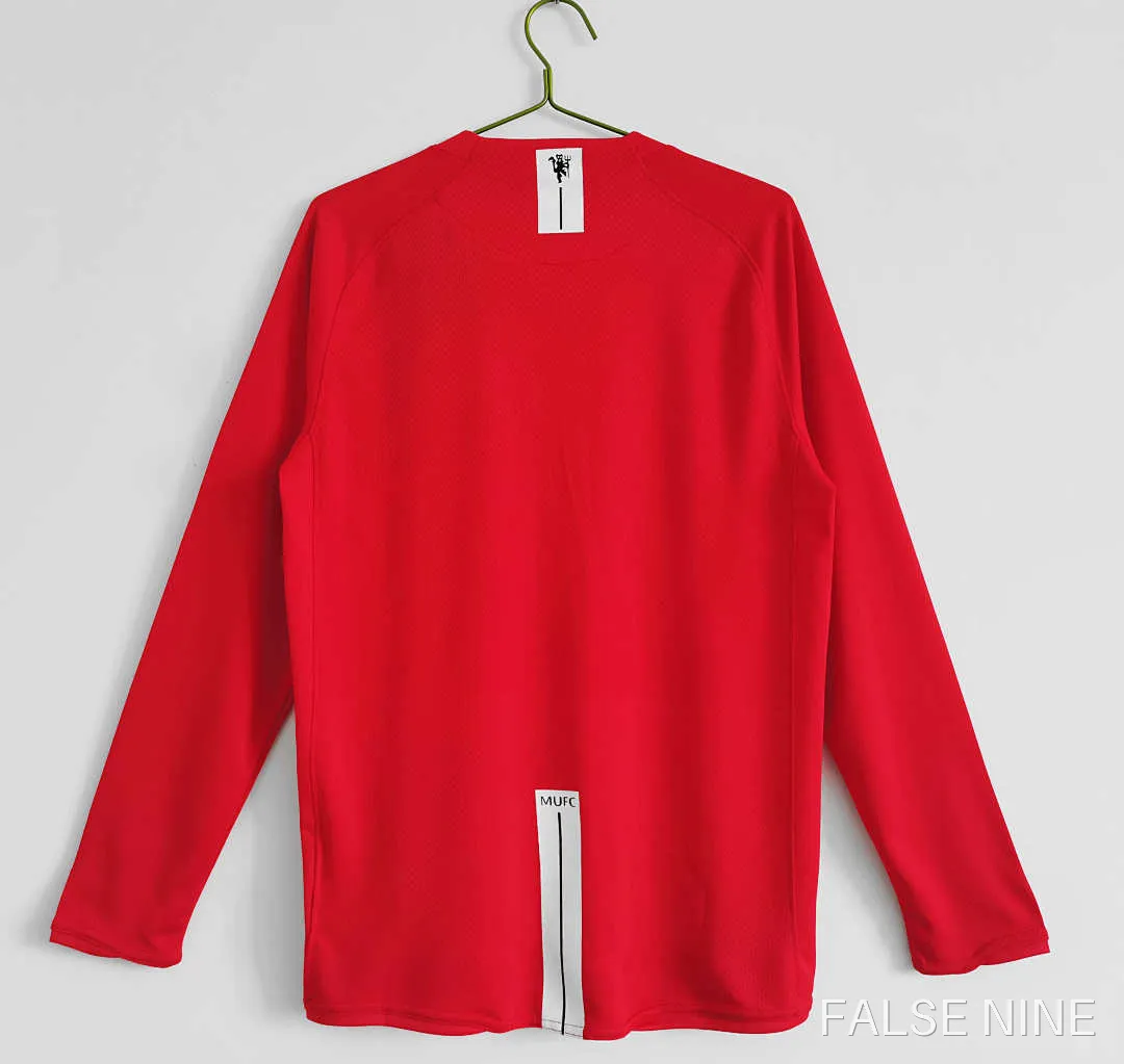 Manchester United 07/08 Home Long Sleeve Retro Jersey (Fan Version), photo 4
