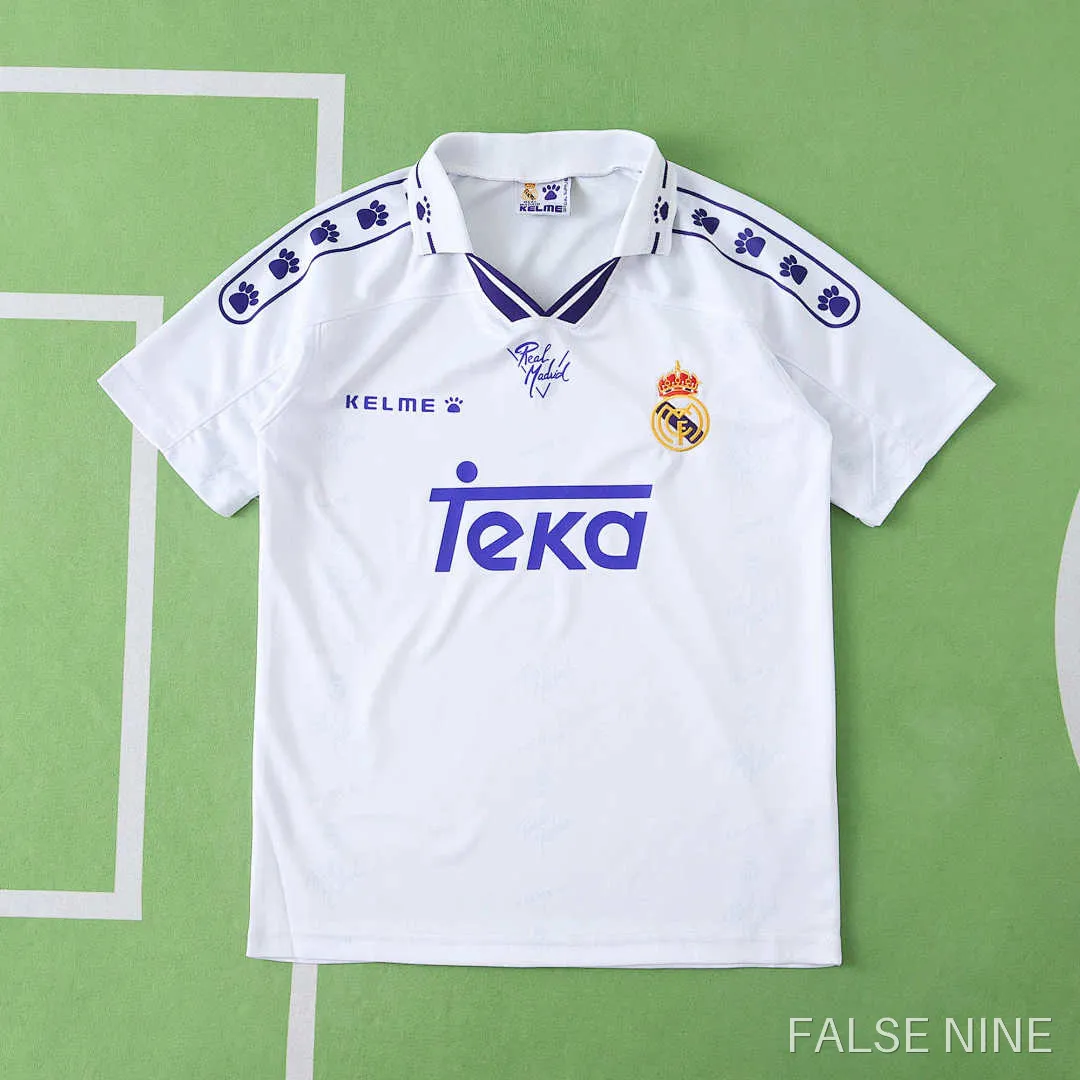 Real Madrid 94/96 Home Kids Jersey (Retro), photo 1