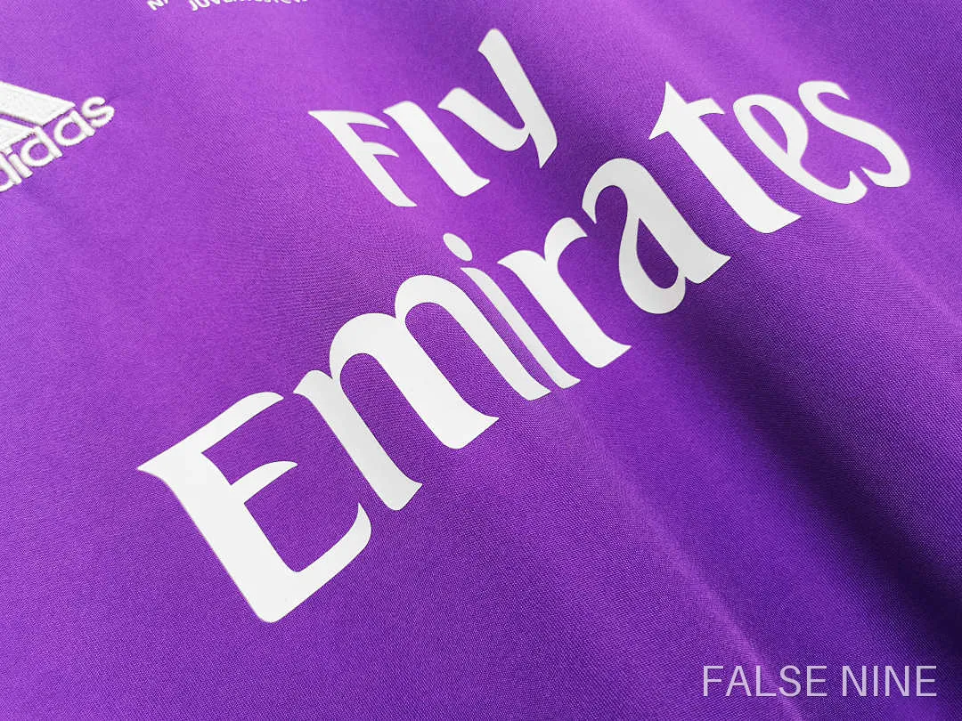 Real Madrid 16/17 Away Long Sleeve Retro Fan Version Jersey, photo 9