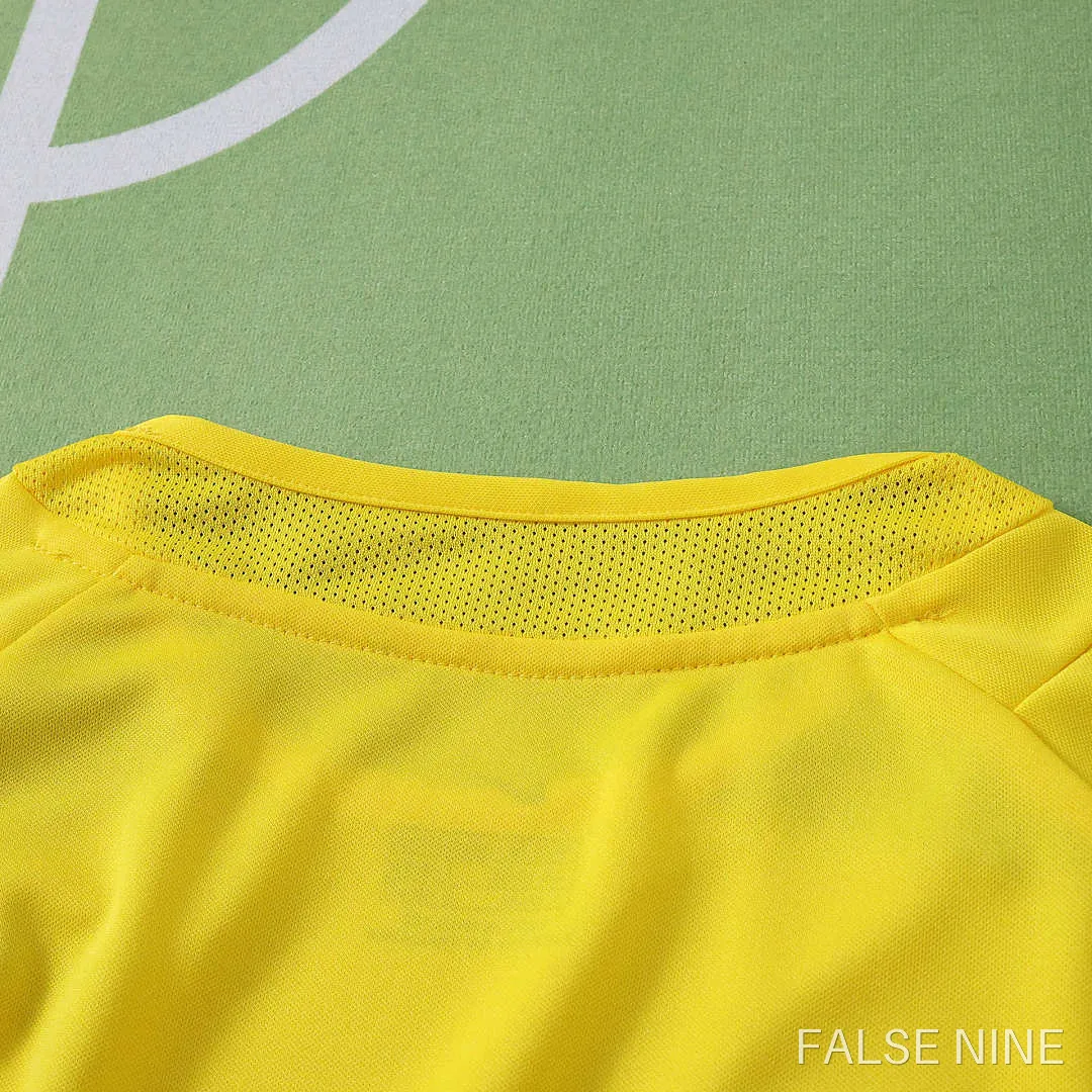 Brazil 2002 Home Kit (Retro, Kids, Long Sleeve), photo 11