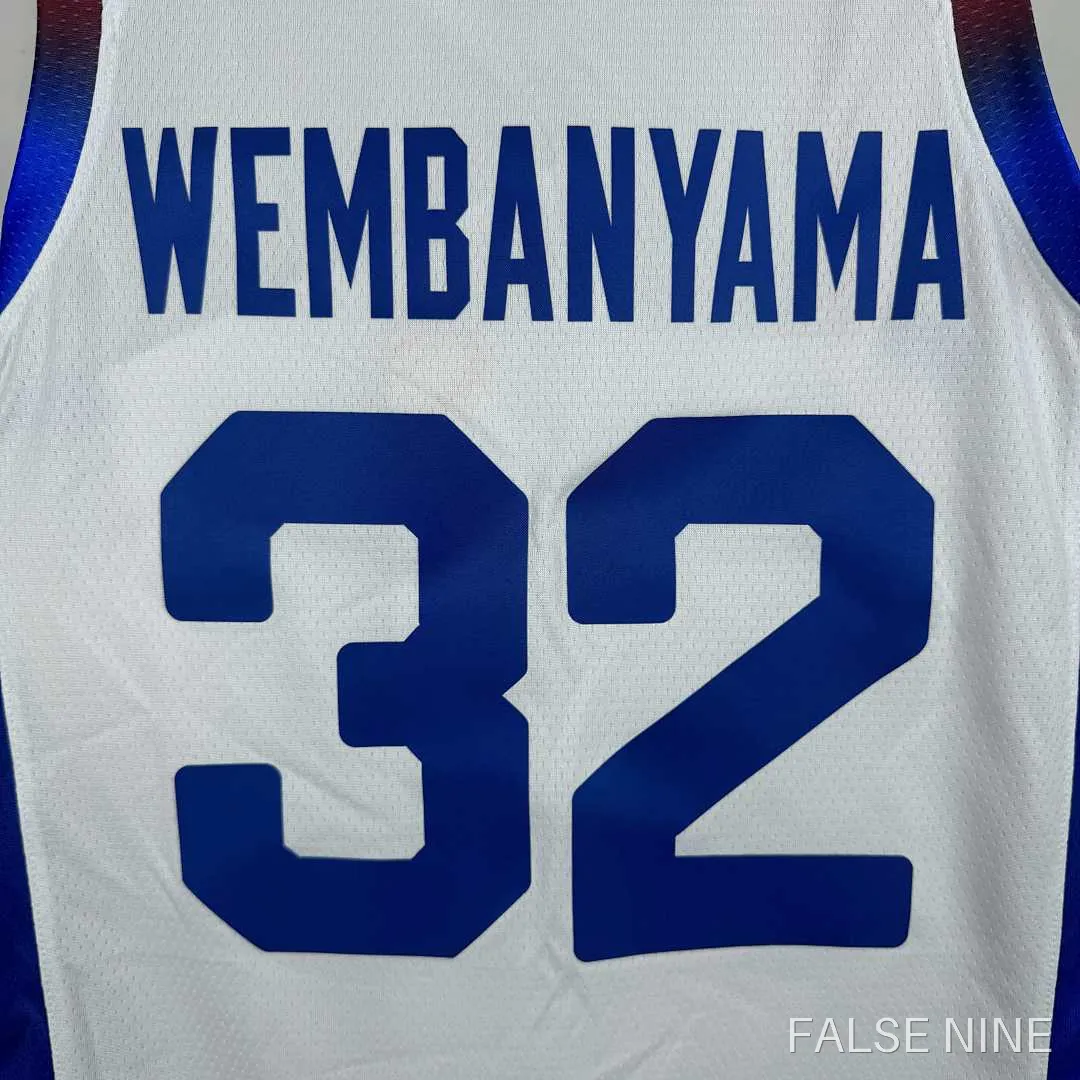 France National Team 32 Wembanyama Home Jersey, photo 3