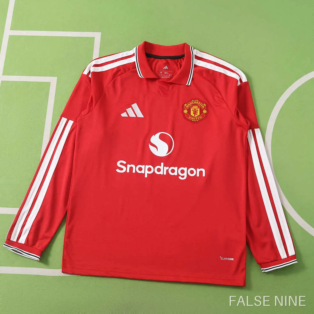 Manchester United 26/27 Home Shirt (Long Sleeve, Fan Version), photo 1
