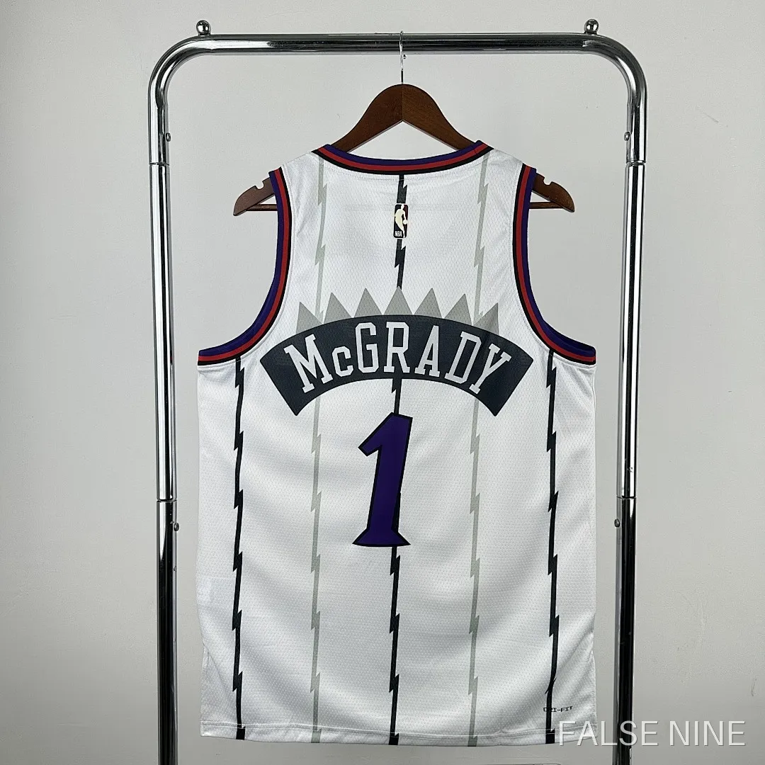 25/26 NBA Toronto Raptors retro white 1-McGRADY, photo 3