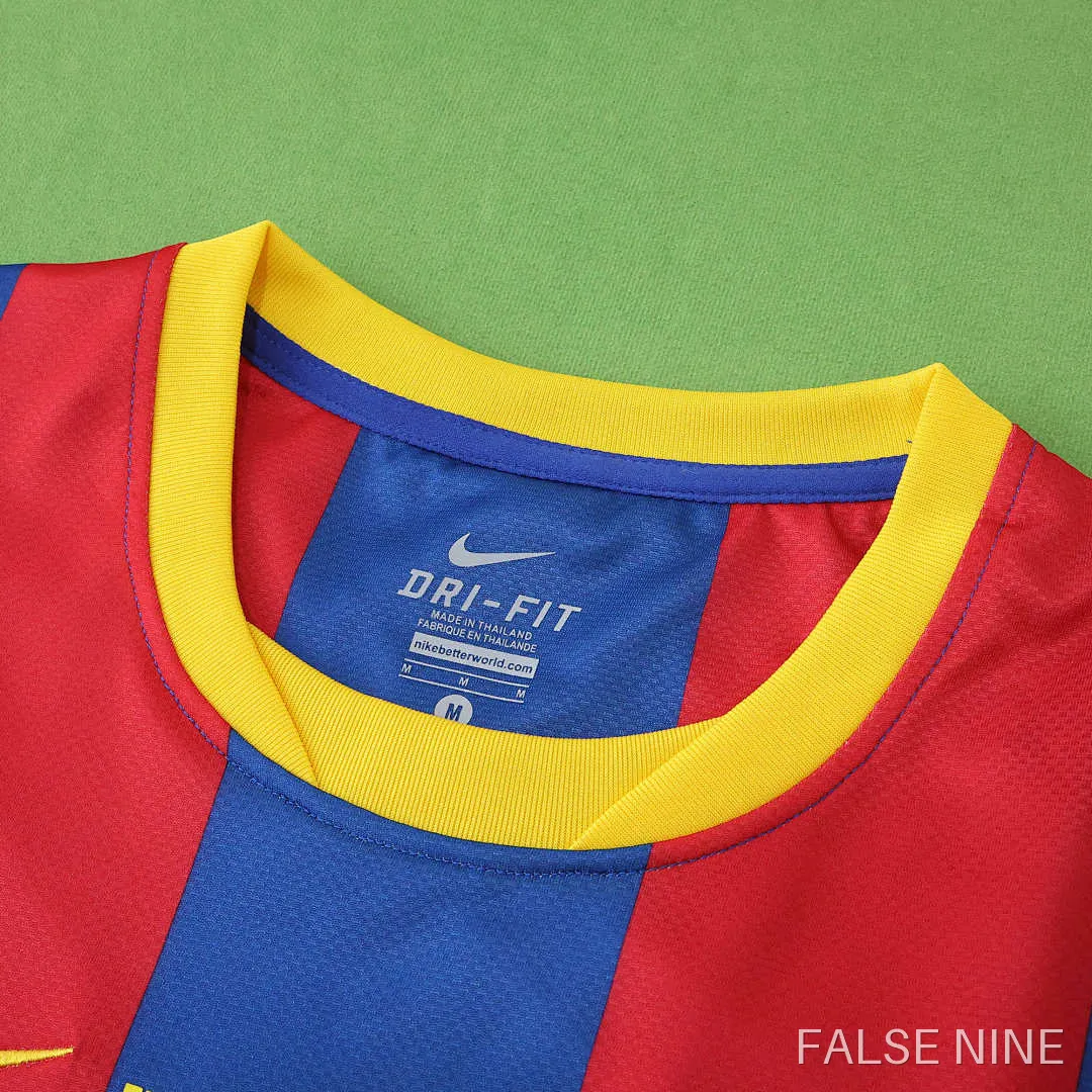 10/11 FC Barcelona / Barça home Long sleeved retro Fan version, photo 2