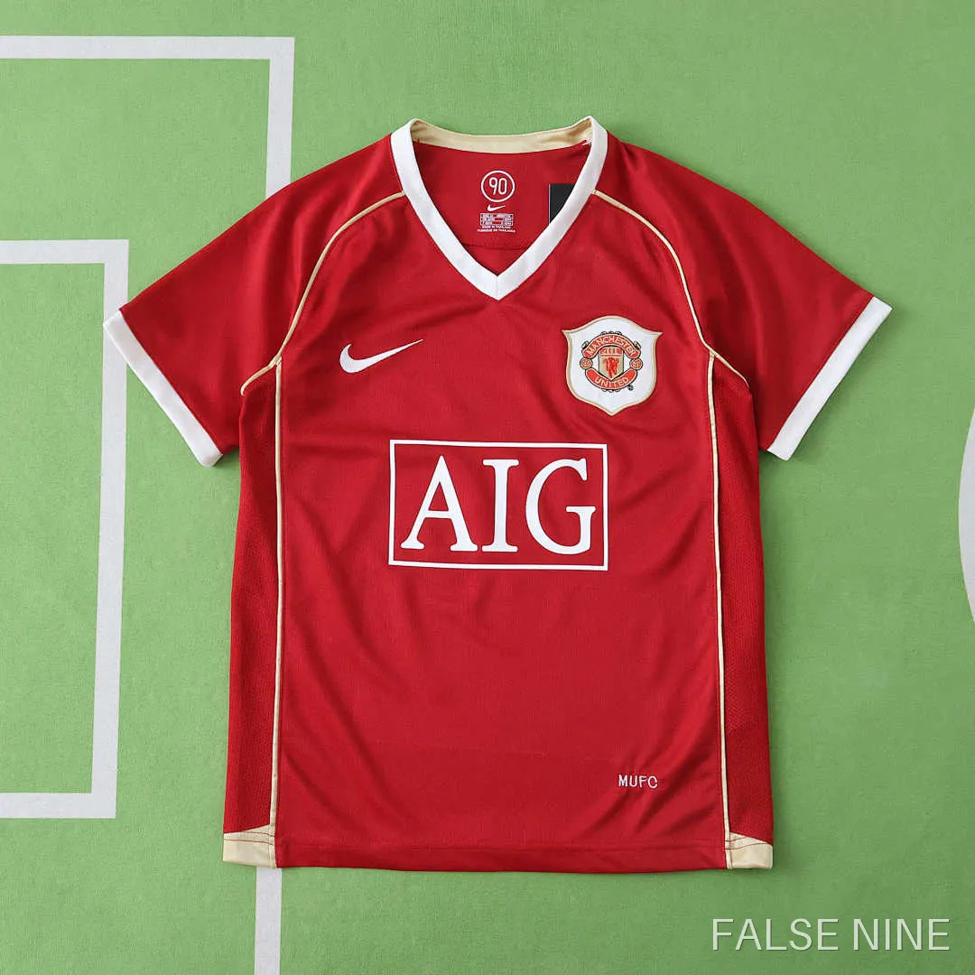 Manchester United 06/07 Home Kids Shirt (Retro), photo 1