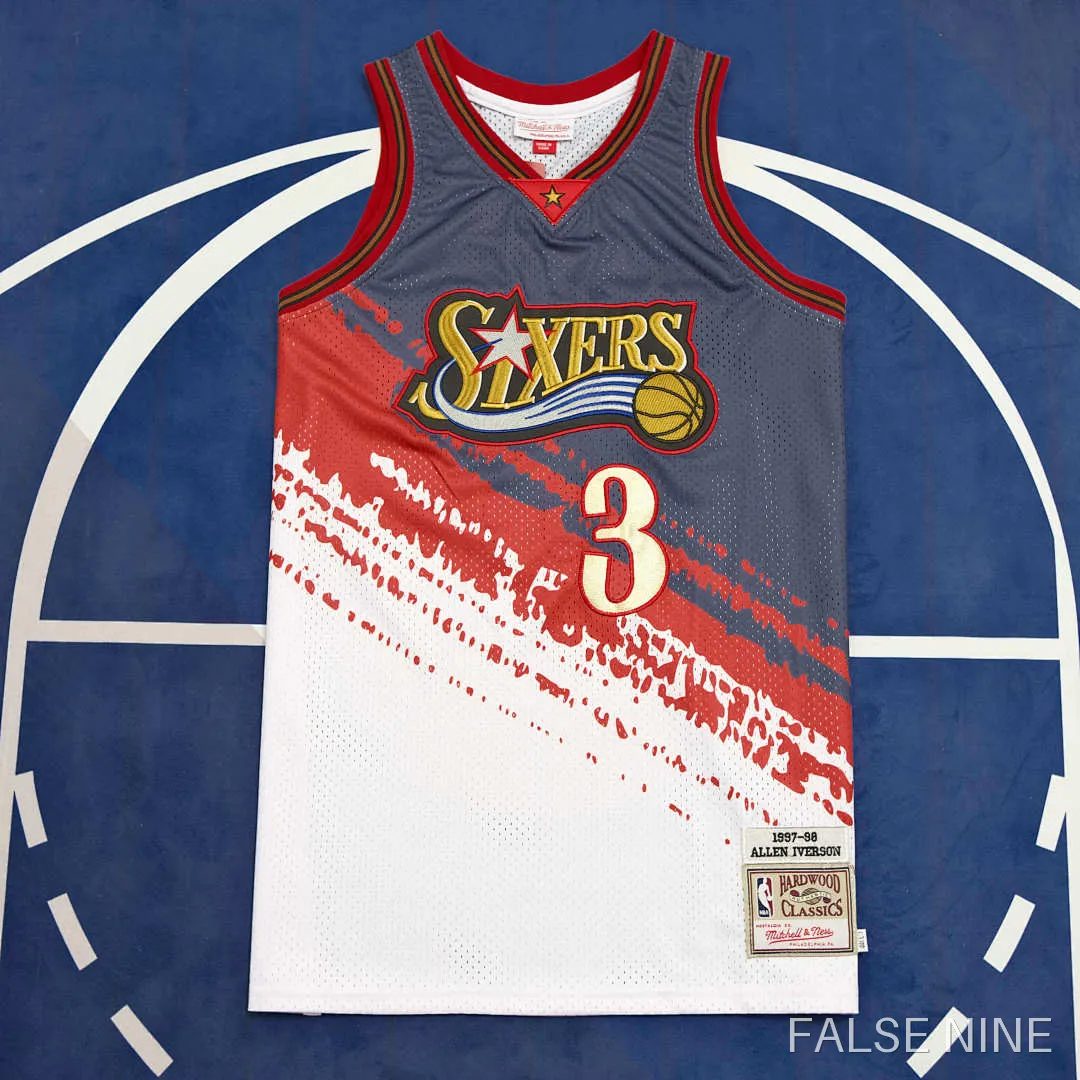 Philadelphia 76ers 1997-98 Retro Jersey (Allen Iverson), photo 1