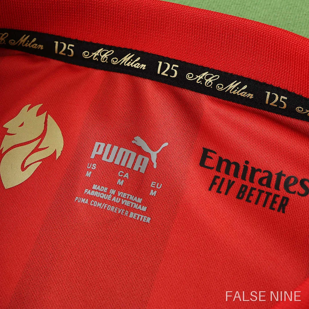 A.C. Milan 24/25 125th Anniversary Home Shirt (Fan Version), photo 10