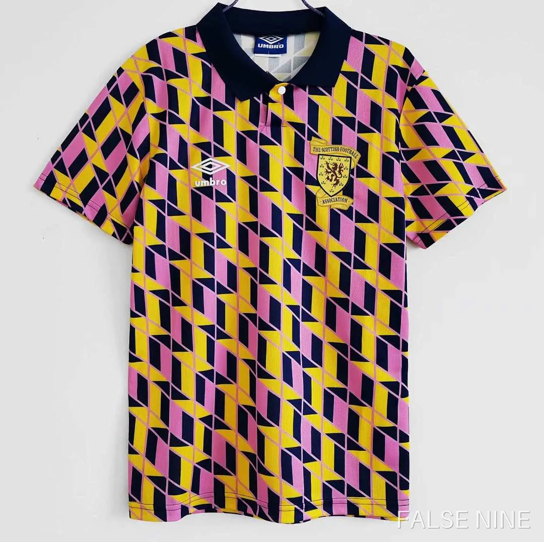 Scotland 1988-89 Away Retro Jersey (Fan Version), photo 1
