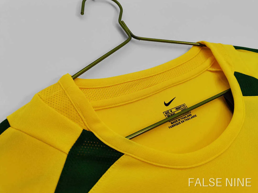 2002 Brazil home retro Fan version, photo 4