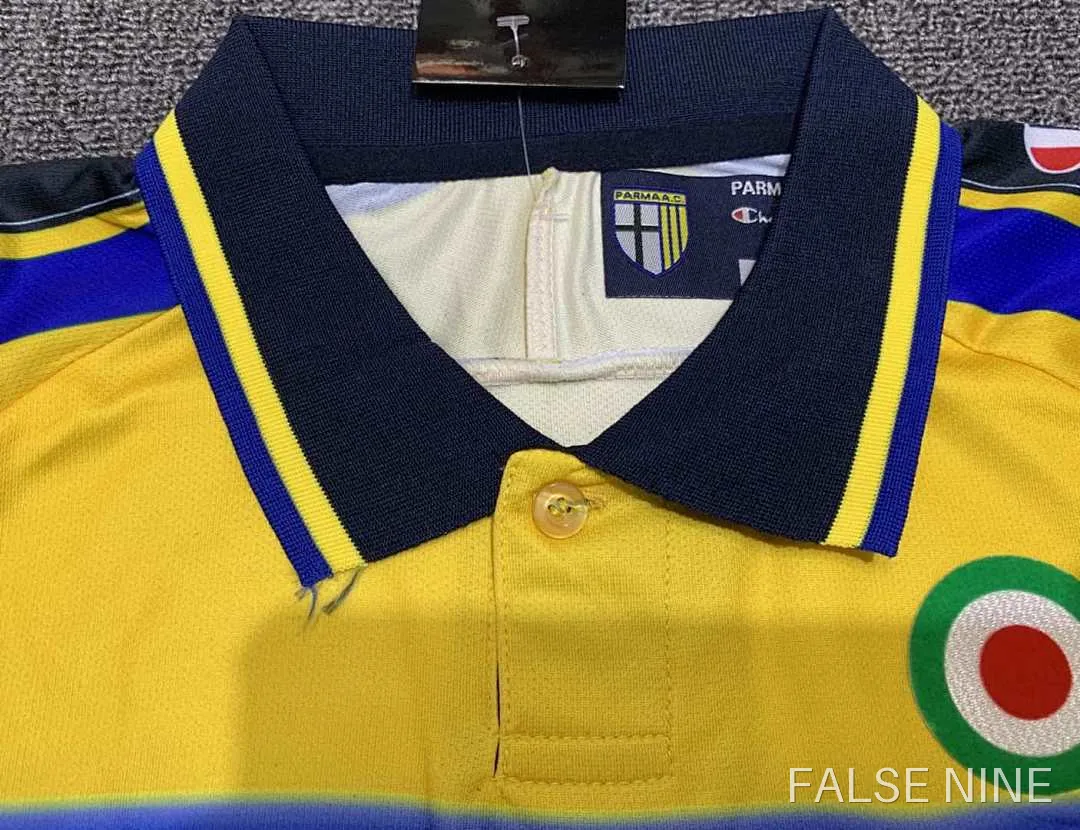 Parma 1999 Home Long Sleeve Retro Jersey (Fan Version), photo 4