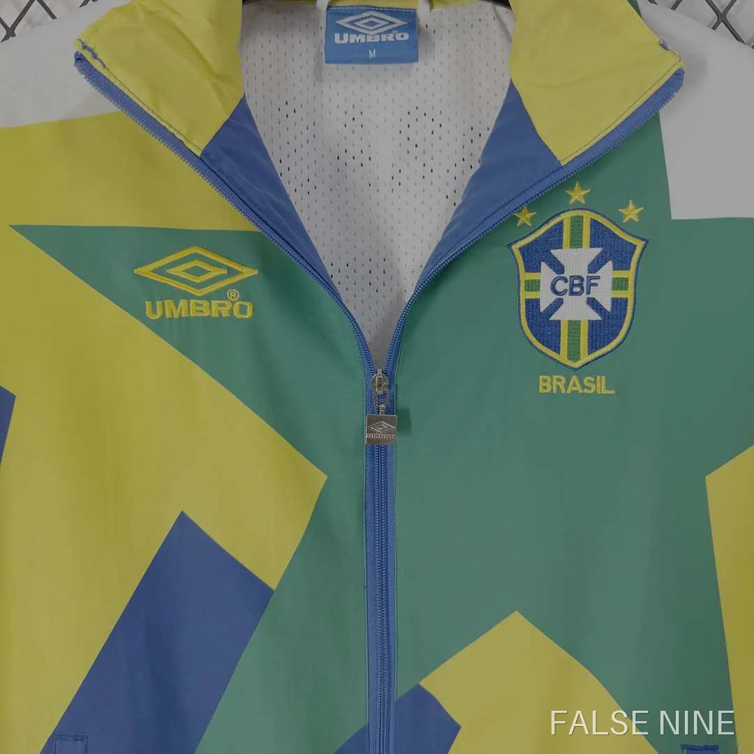 Brazil 1993-1994 Retro Windbreaker Jacket, photo 4