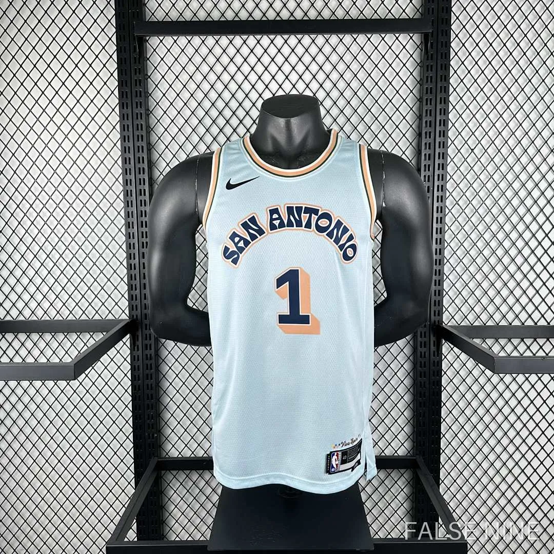 San Antonio Spurs Wembanyama 1 Jersey, photo 1