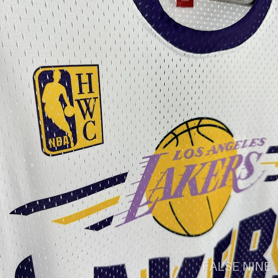 25/26 NBA L.A. Lakers Retro short sleeved shirt, photo 6