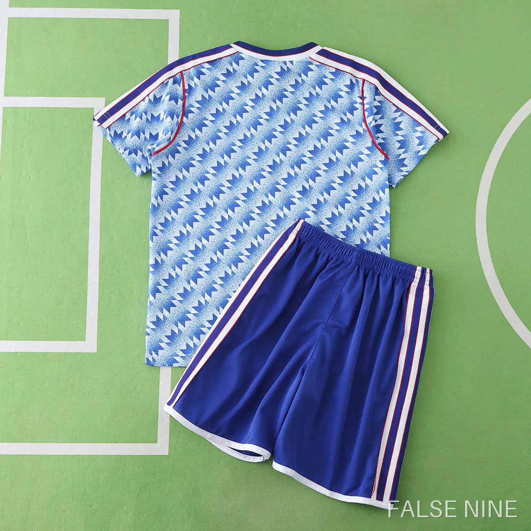 Manchester United 1990-92 Away Retro Kids Shirt, photo 17