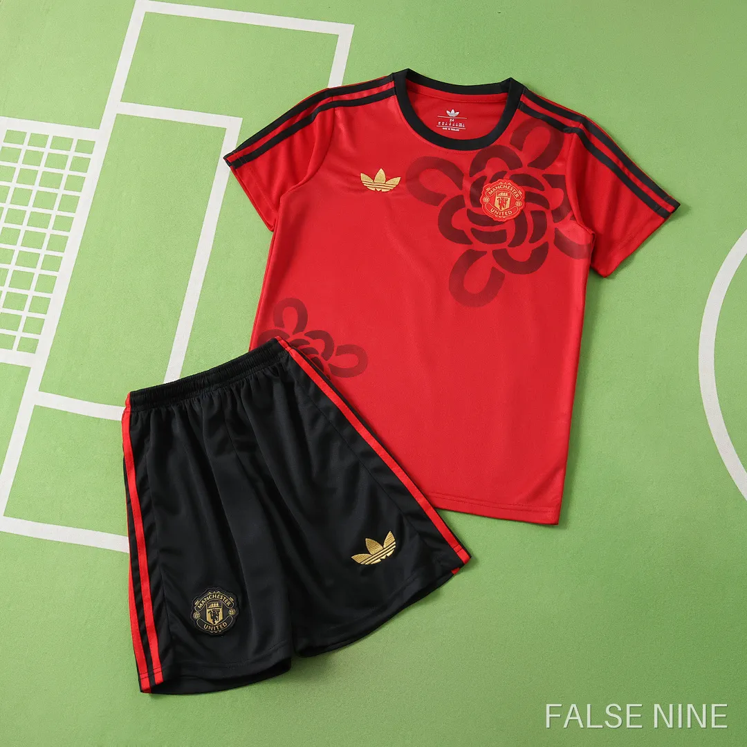 Manchester United 25/26 Home Kids Kit (Chinese Knot), photo 24