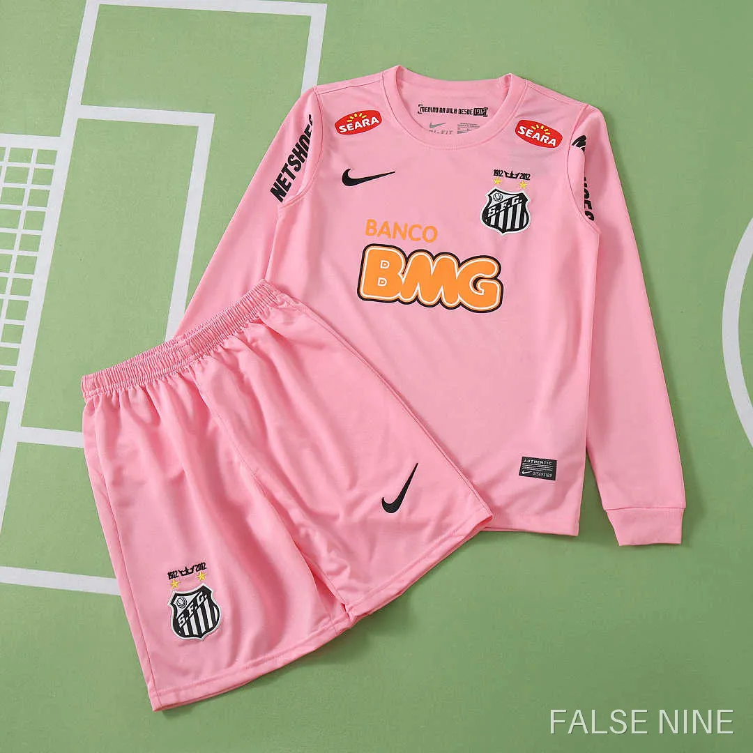Santos FC 12/13 Away Kit (Kids, Long Sleeve, Retro), photo 2