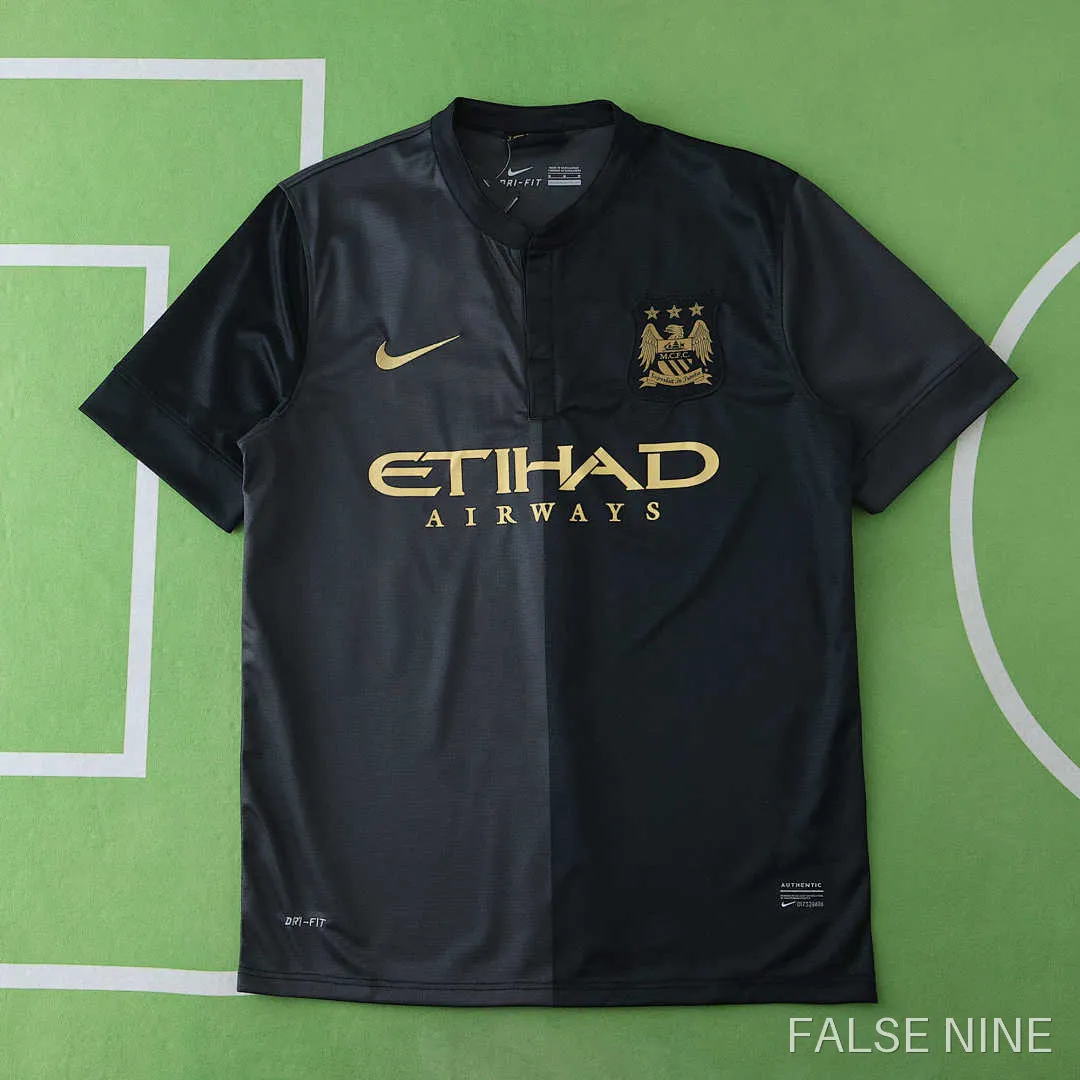 13/14 Manchester City F.C. away retro Fan version, photo 1
