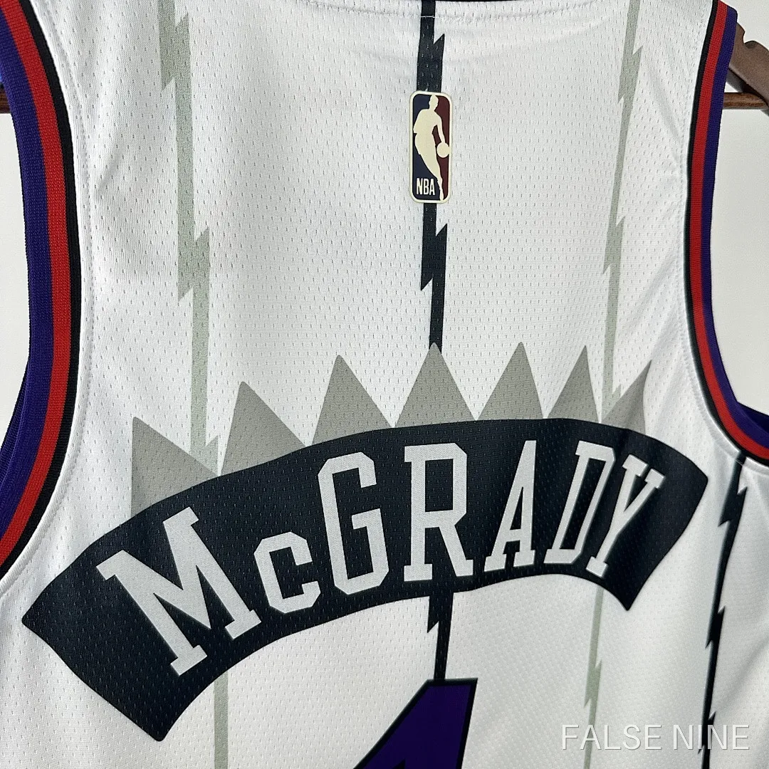 25/26 NBA Toronto Raptors retro white 1-McGRADY, photo 4
