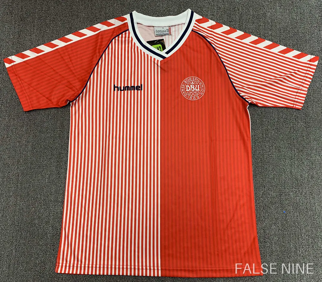 Denmark 1986 Home Shirt (Retro Fan Version), photo 1