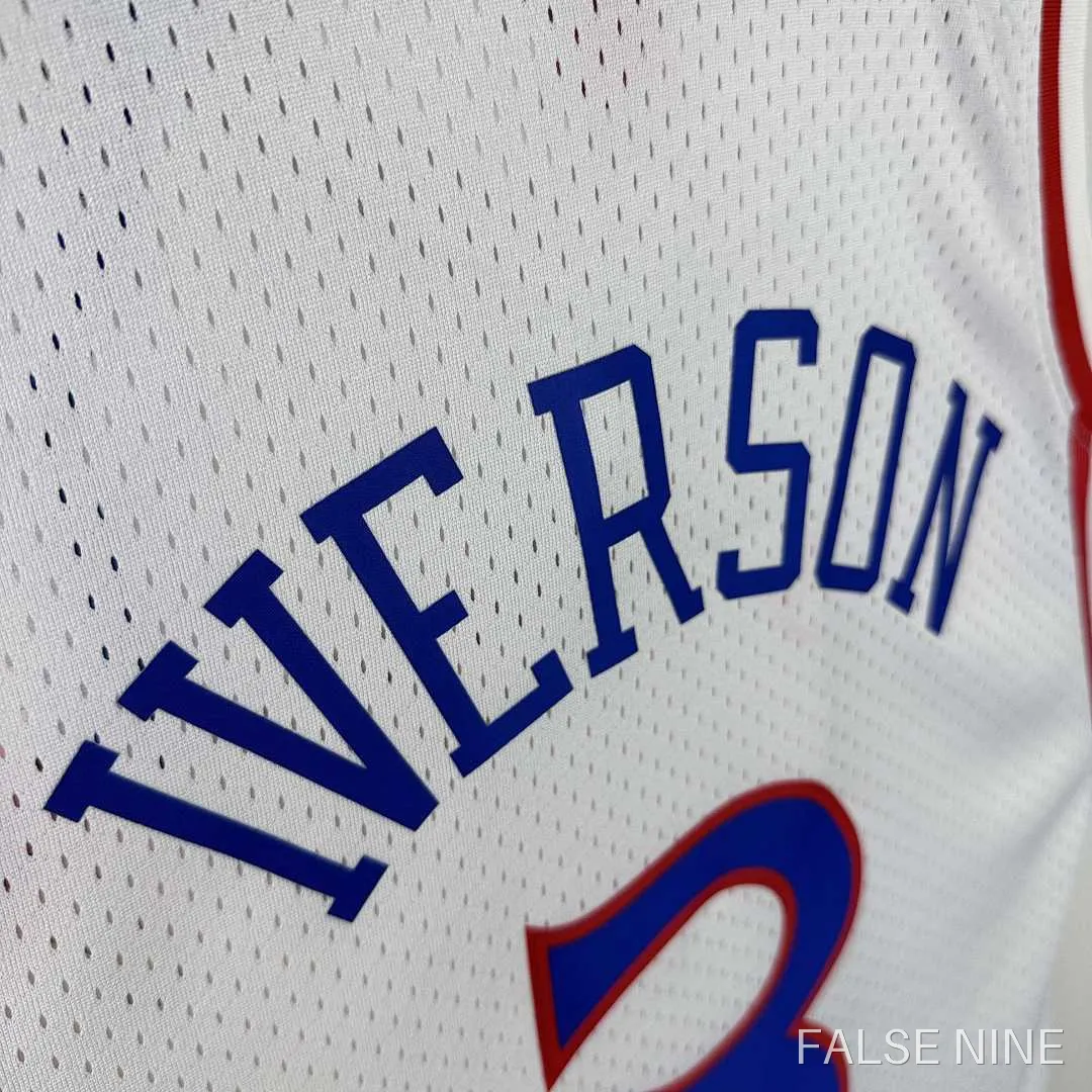 Philadelphia 76ers Iverson 3 Home Jersey, photo 3