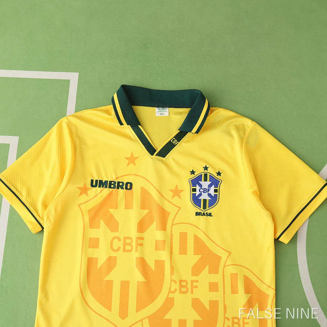 93/94 Brazil home retro Fan version, photo 2