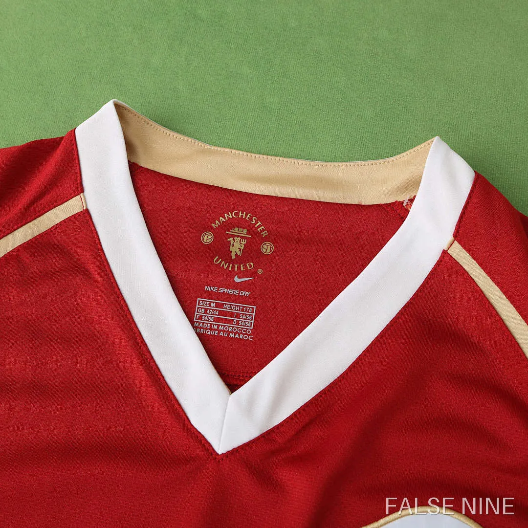 06/07 Manchester United F.C. home retro Fan version, photo 2