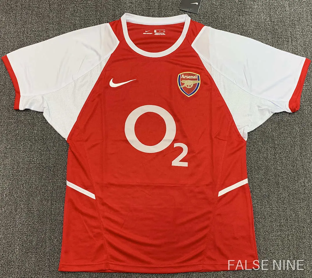 02/03 Arsenal Home retro Fan version, photo 1