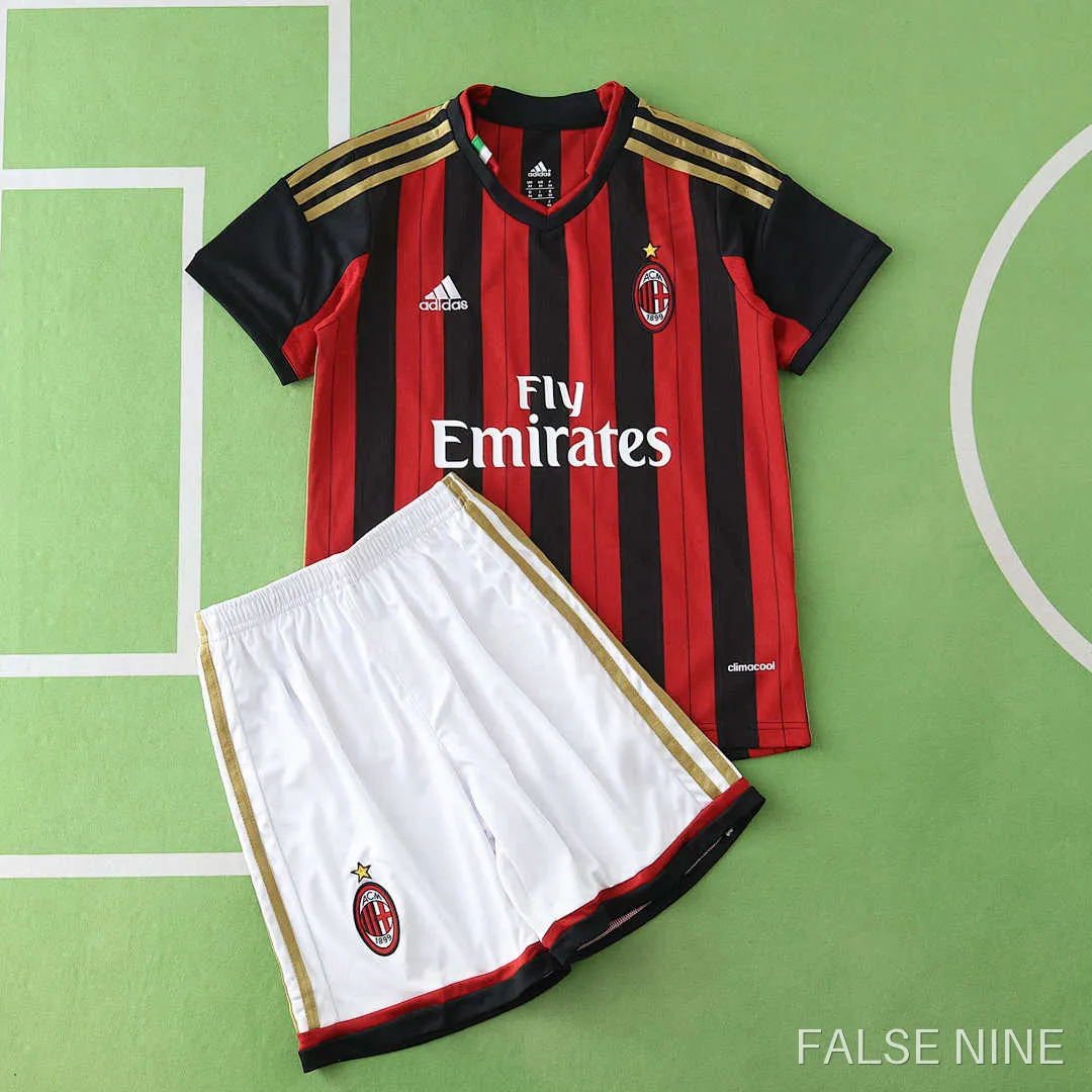 13/14 A.C. Milan home retro Kids kit, photo 2