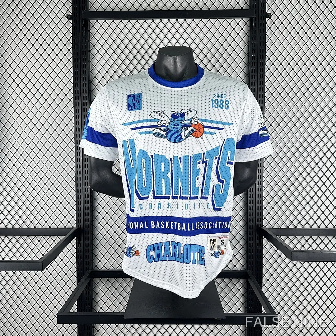 Charlotte Hornets Retro Short Sleeved Shirt (25-26), photo 15