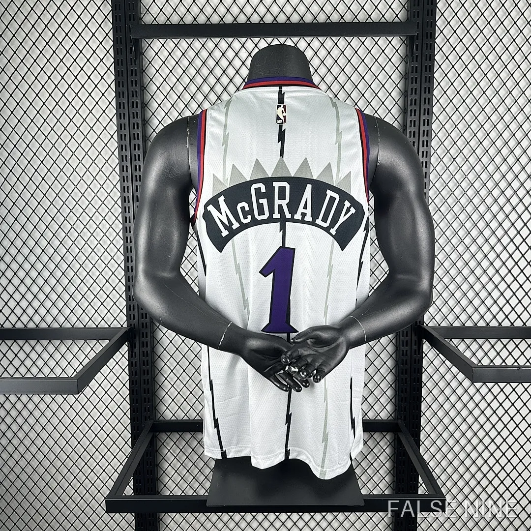 25/26 NBA Toronto Raptors retro white 1-McGRADY, photo 8