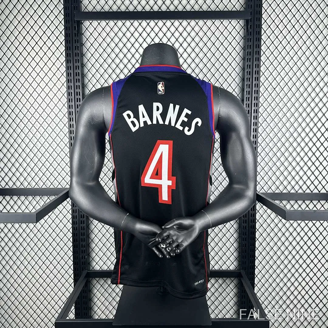 Toronto Raptors 4 Barnes Jersey, photo 3