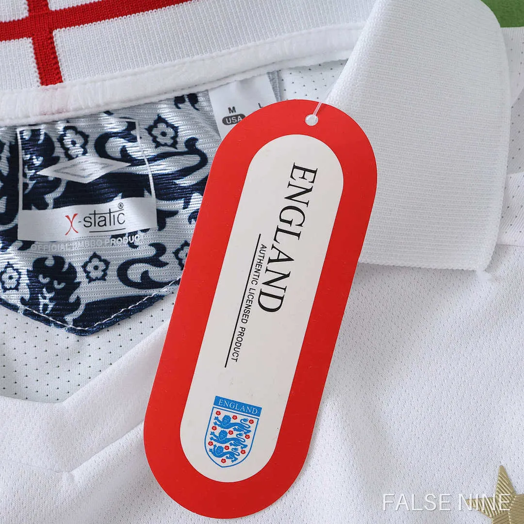 2006 England home retro Long sleeve Fan version, photo 18