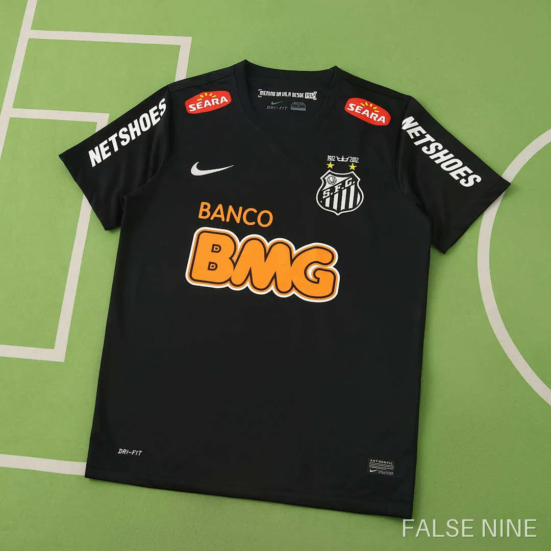 12/13 Santos FC black retro Fan version, photo 1