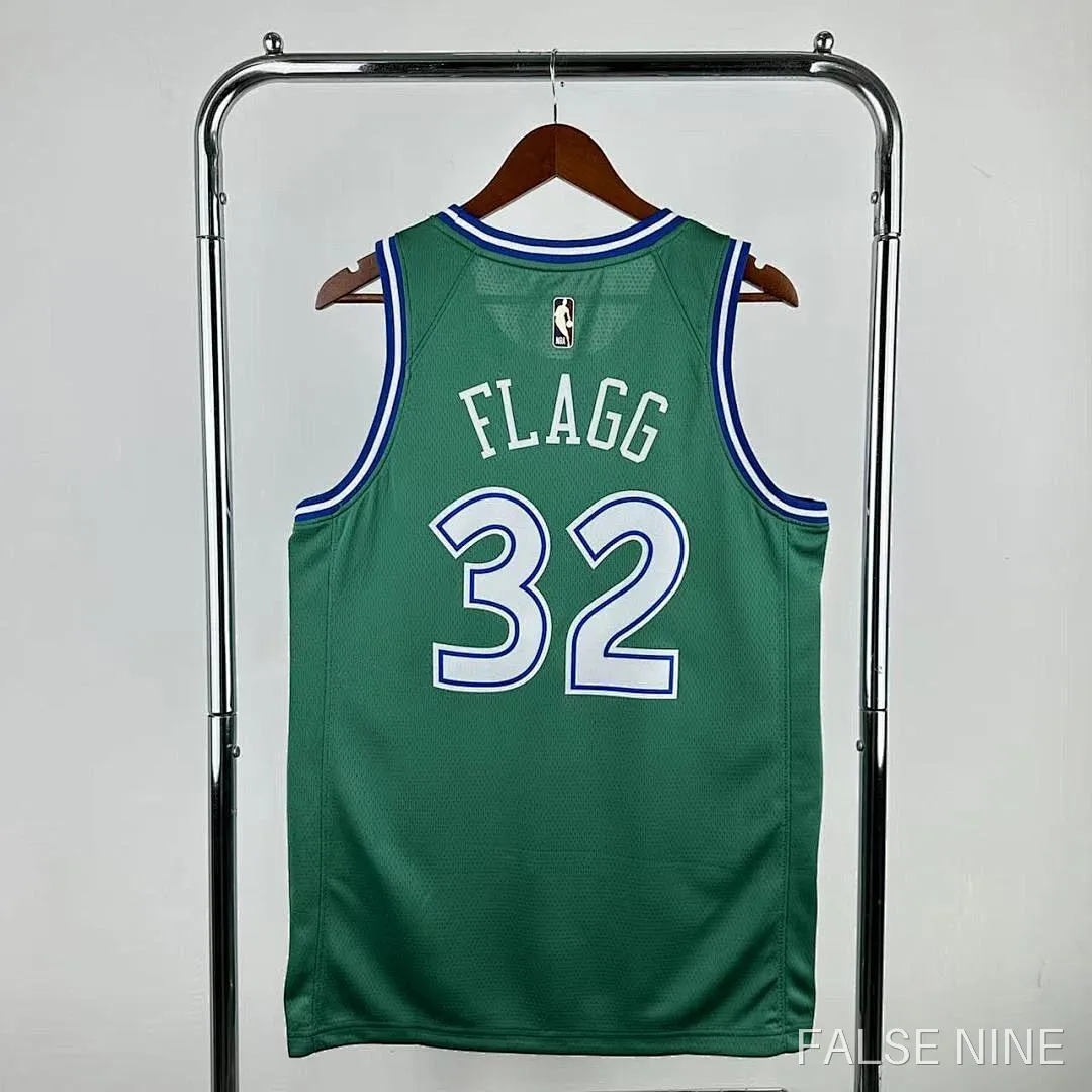 Dallas Mavericks 25/26 Retro Green Jersey 32, photo 3