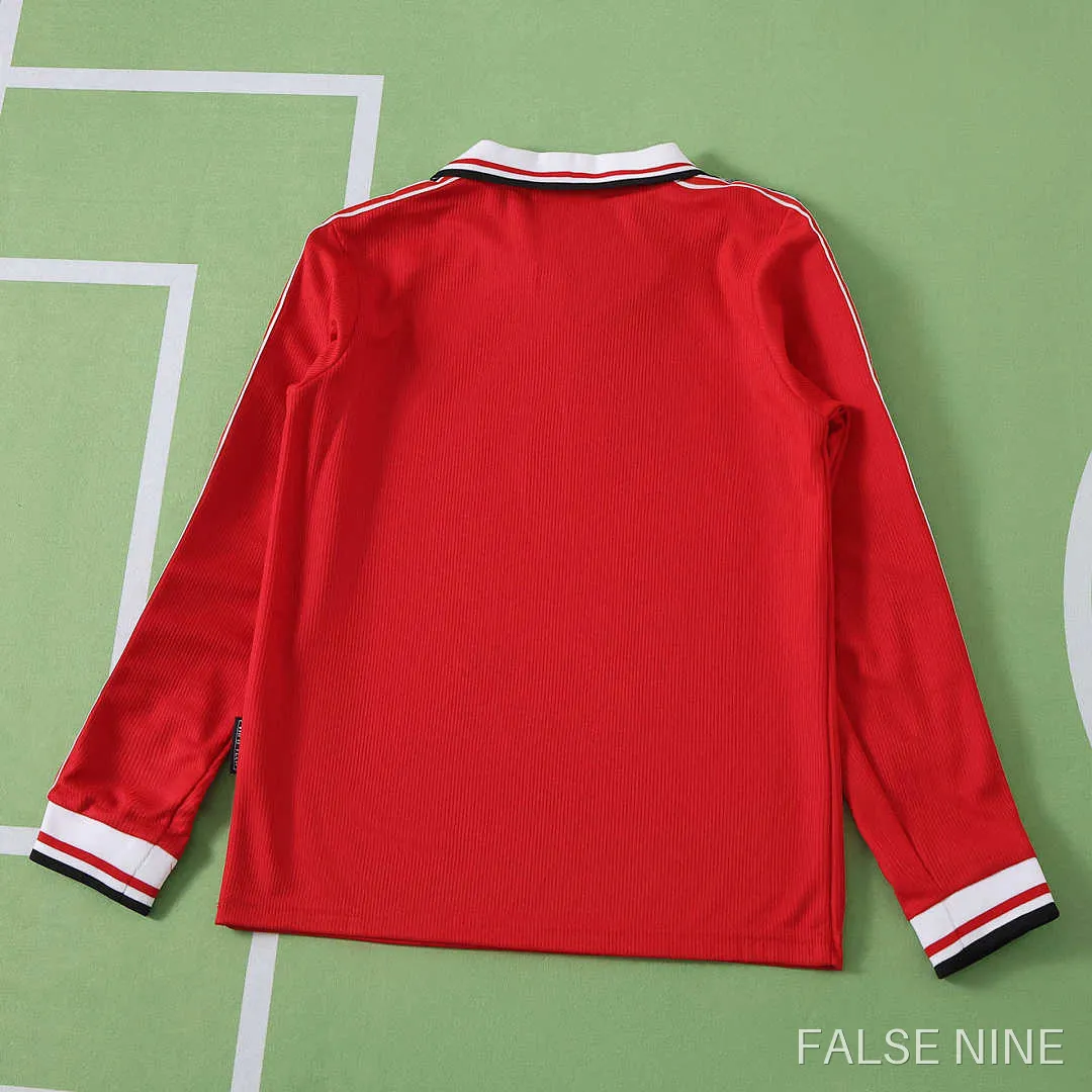 Manchester United 1998 Home Kit (Retro, Kids, Long Sleeve), photo 3