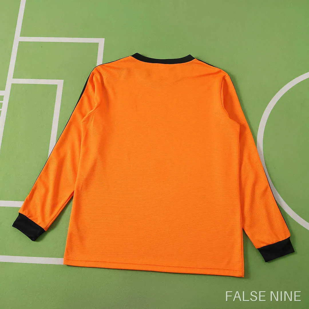 Netherlands 1980 Home Long Sleeve Retro Jersey (Fan Version), photo 2