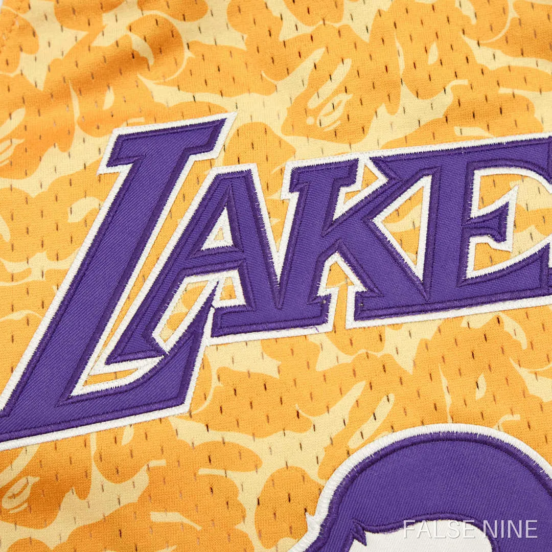 L.A. Lakers Bape x Mitchell & Ness Jersey, photo 4