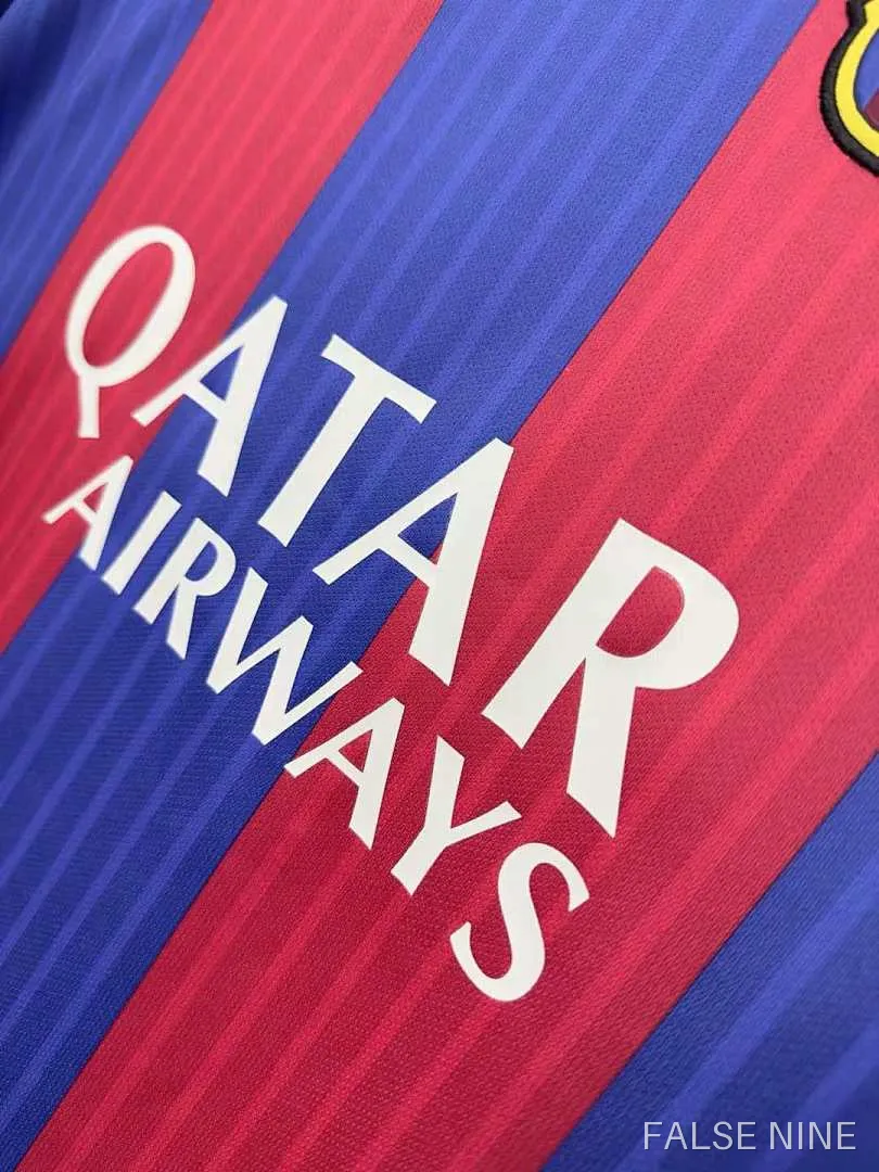 16/17 Barcelona Home retro Fan version, photo 5
