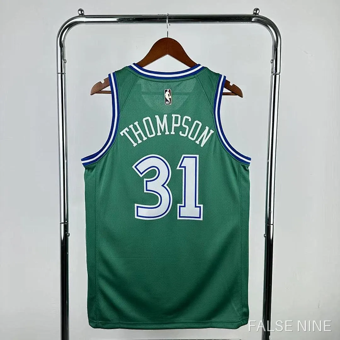 Dallas Mavericks 25/26 Retro Green Jersey (31-THOMPSON), photo 2