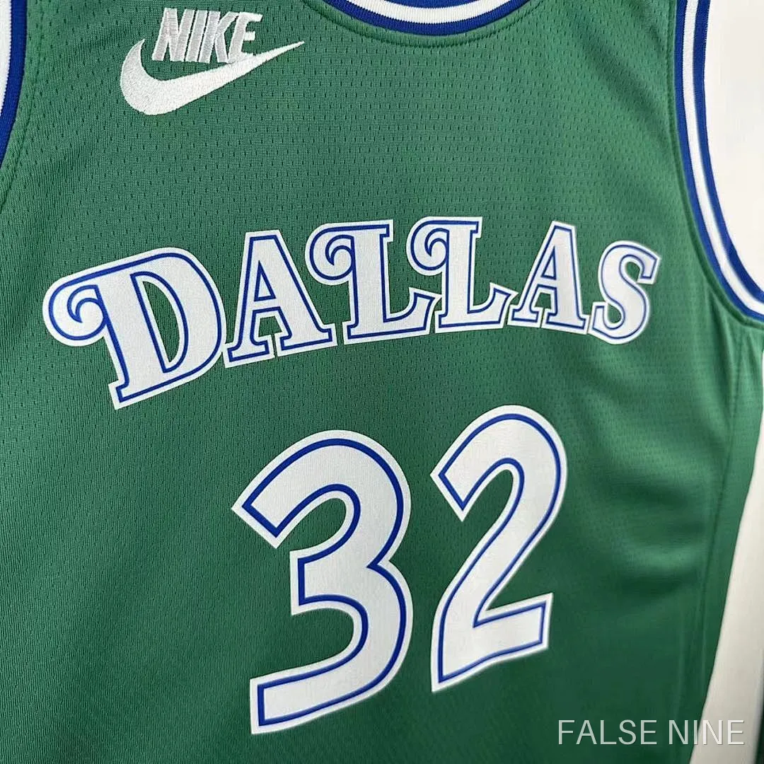 Dallas Mavericks 25/26 Retro Green Jersey 32, photo 11