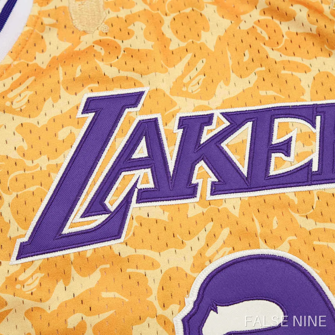 L.A. Lakers Bape x Mitchell & Ness Jersey, photo 3