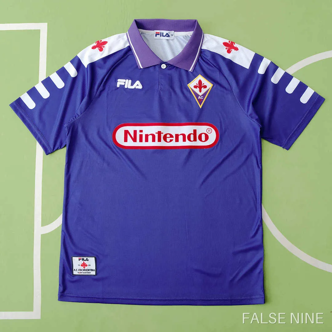 98 season Florence home retro Fan version, photo 20