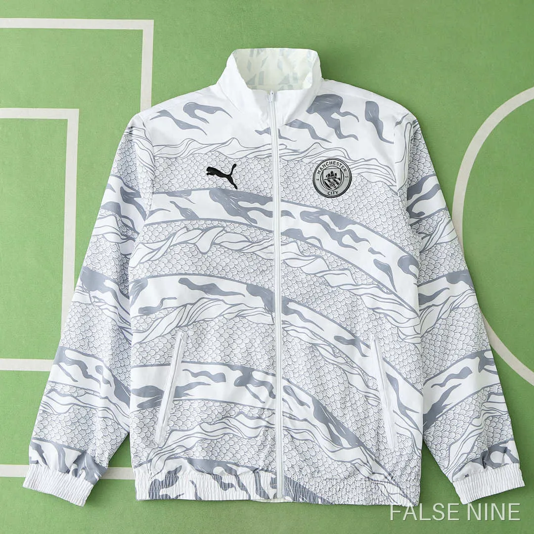 Manchester City 24/25 Reversible Windbreaker Jacket, photo 1