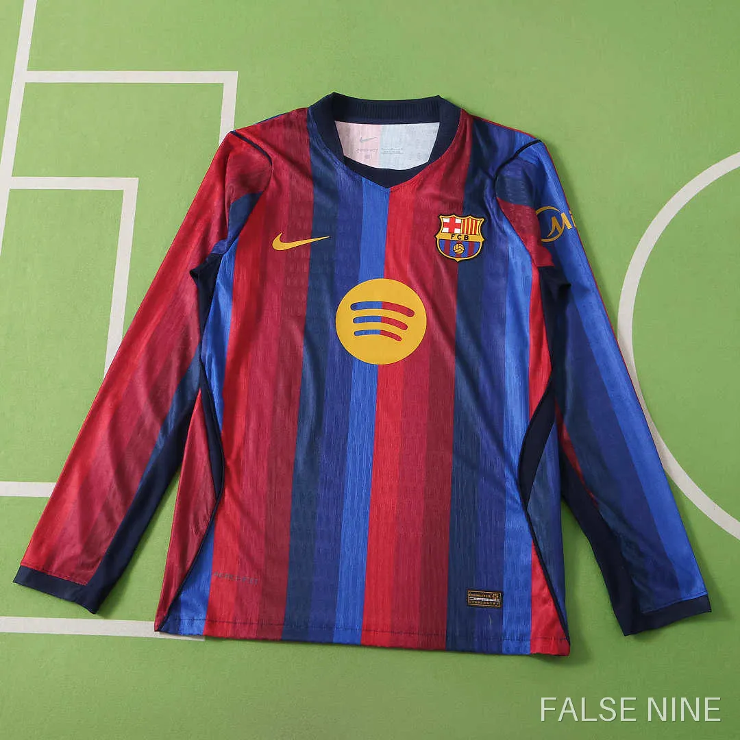 FC Barcelona 26/27 Home Long Sleeve Shirt (Player Version), photo 1