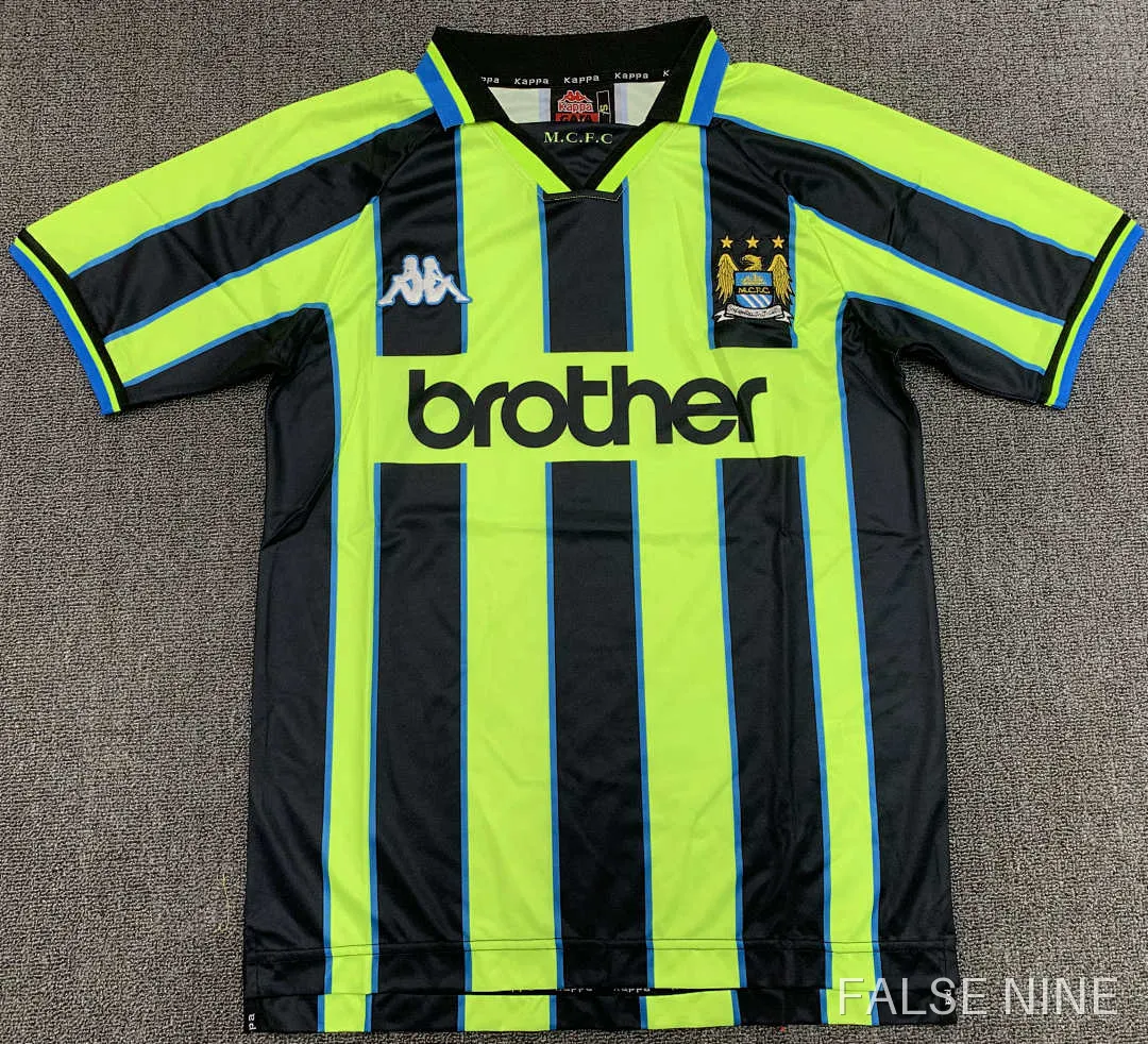 98/99 Manchester City away retro Fan version, photo 1