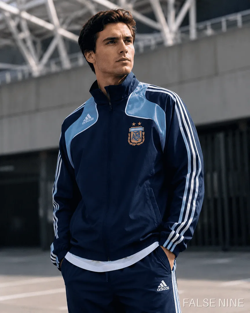 Argentina 2008 Retro Windbreaker Jacket, photo 8