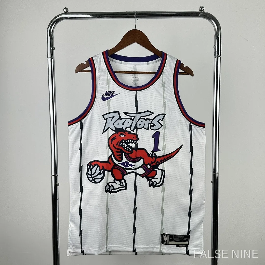 25/26 NBA Toronto Raptors retro white 1-McGRADY, photo 1